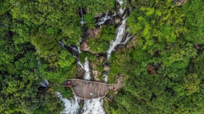 中國落差最大的瀑布,負離子含量極高,位列廣東景區天然氧吧之首 中國落差最大的瀑布,負離子含量極高,位列廣東景區天然氧吧之首