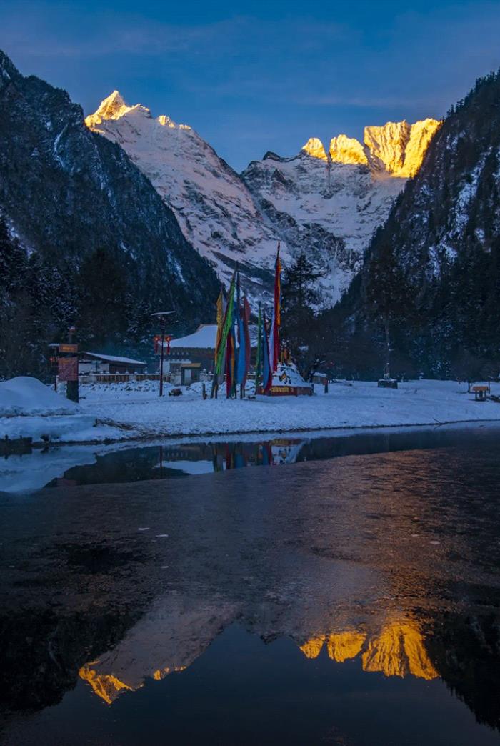 如果真的有香巴拉 那該是雨崩雪后的樣子! 如果真的有香巴拉 那該是雨崩雪后的樣子!