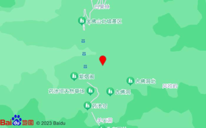 金佛山假日酒店位置圖