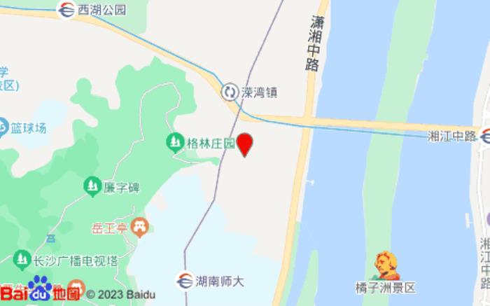 如家酒店(長沙岳麓山師大店)位置圖 如家酒店(長沙岳麓山師大店)位置圖