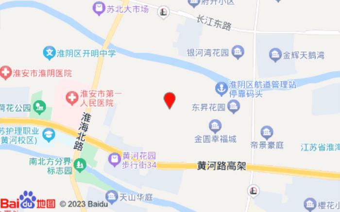 漢庭酒店(淮安北京東路大潤發店)位置圖 漢庭酒店(淮安北京東路大潤發店)位置圖