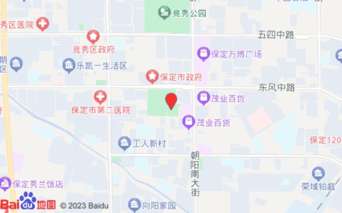 銀座佳驛酒店(保定市政府萬博廣場店)位置圖 銀座佳驛酒店(保定市政府萬博廣場店)位置圖