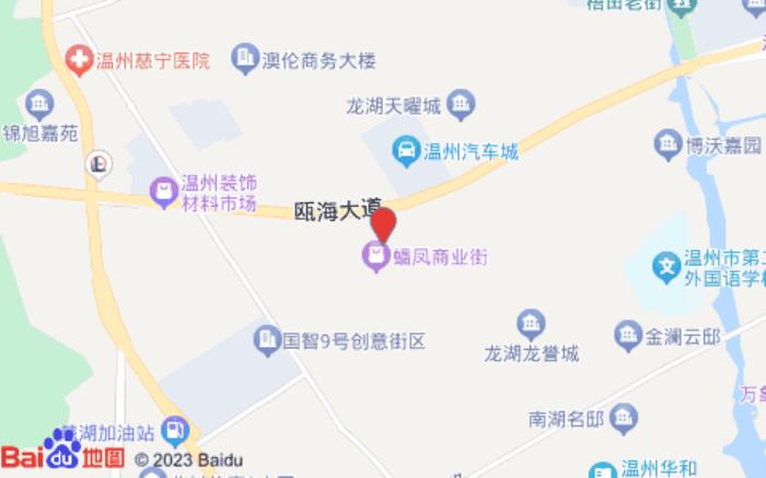 銳思特酒店(甌海蟠鳳店)位置圖 銳思特酒店(甌海蟠鳳店)位置圖