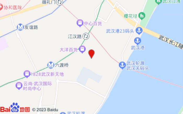 麗楓酒店(武漢江漢路萬達廣場店)位置圖 麗楓酒店(武漢江漢路萬達廣場店)位置圖
