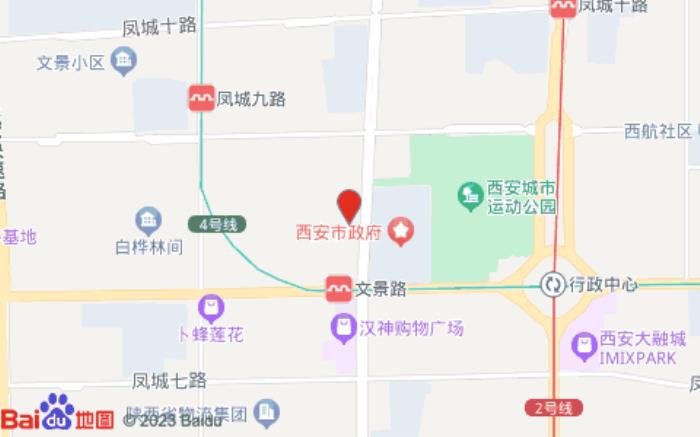 銳思特酒店(西安市政府高鐵北客站店)位置圖 銳思特酒店(西安市政府高鐵北客站店)位置圖
