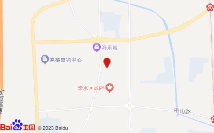 南京溧水智選假日酒店(中大街店)位置圖 南京溧水智選假日酒店(中大街店)位置圖