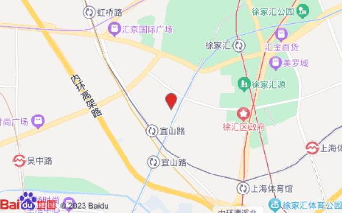 漢庭酒店(上海徐家匯交大宜山路店)位置圖 漢庭酒店(上海徐家匯交大宜山路店)位置圖