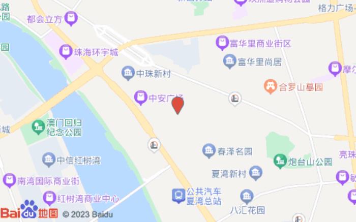 如家華驛精選酒店(珠海拱北口岸店)位置圖 如家華驛精選酒店(珠海拱北口岸店)位置圖