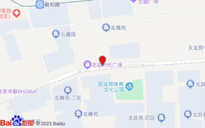 漢庭酒店(回龍觀西大街店)位置圖 漢庭酒店(回龍觀西大街店)位置圖