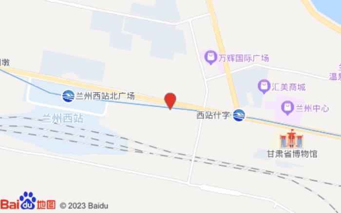 全季酒店(蘭州西客站中天健廣場店)位置圖 全季酒店(蘭州西客站中天健廣場店)位置圖