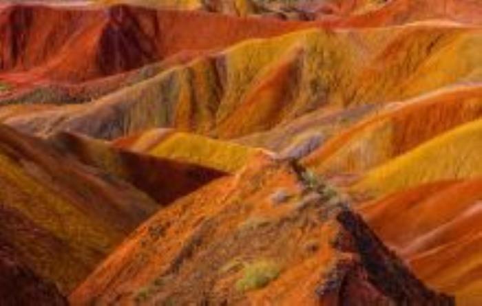 七彩霞甘肅景點(diǎn)